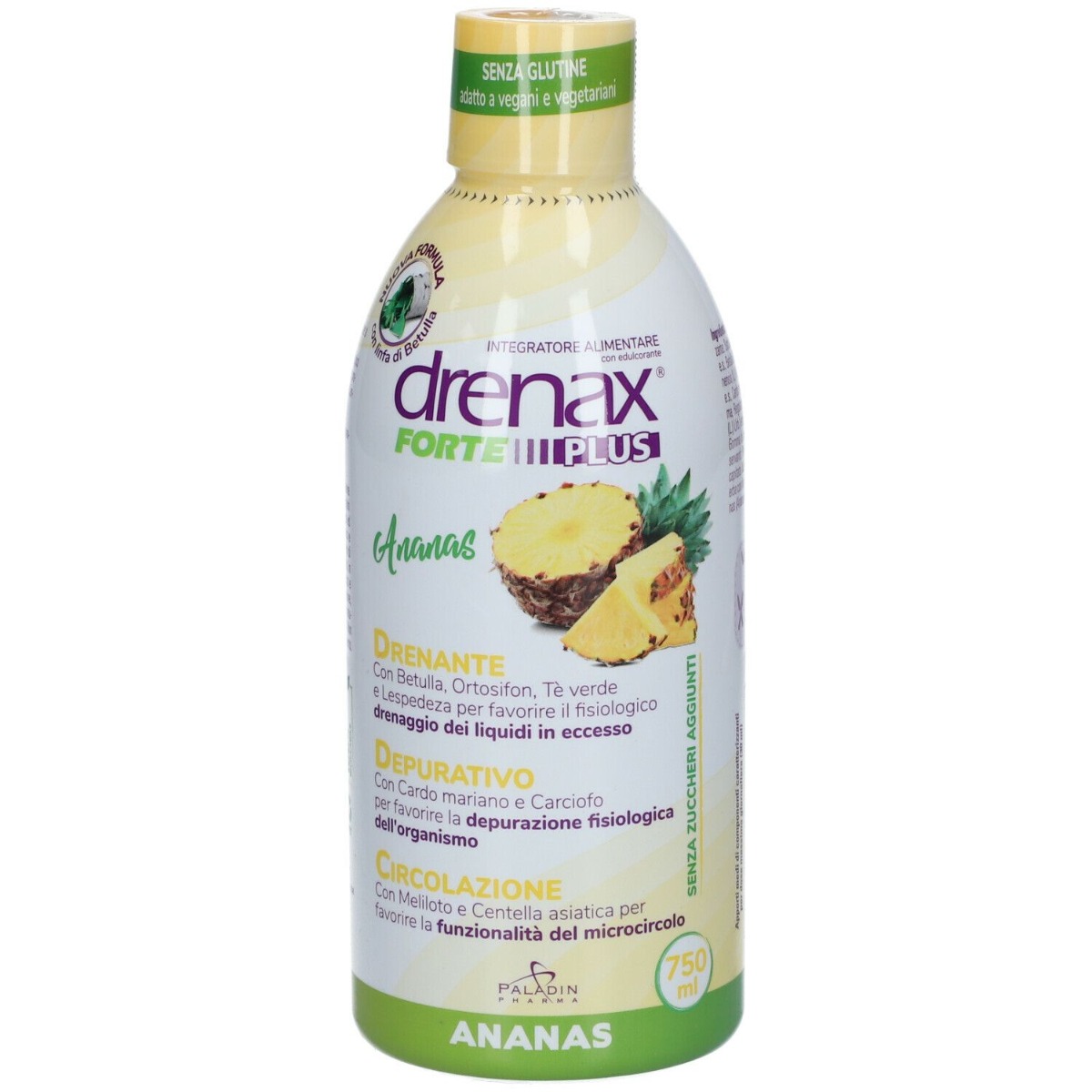 Drenax Forte Ananas Plus Integratore Drenante 750 ml