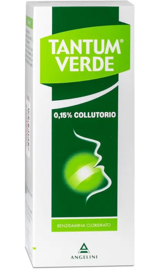 Tantum Verde Collutorio 0,15% Benzidamina Cloridrato Flacone 120 ml