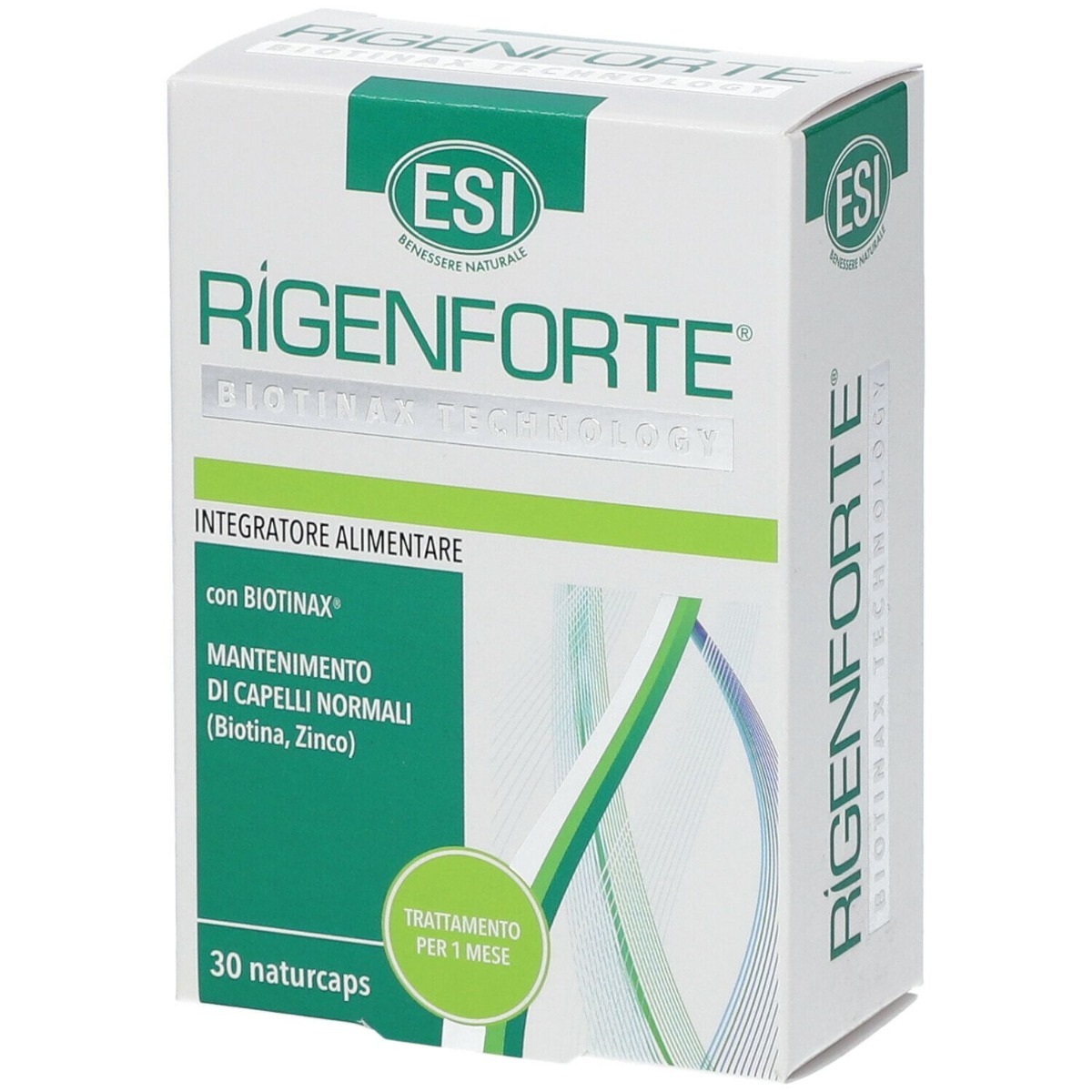 Esi Rigenforte Naturcaps Integratore Unghie e Capelli 30 Capsule