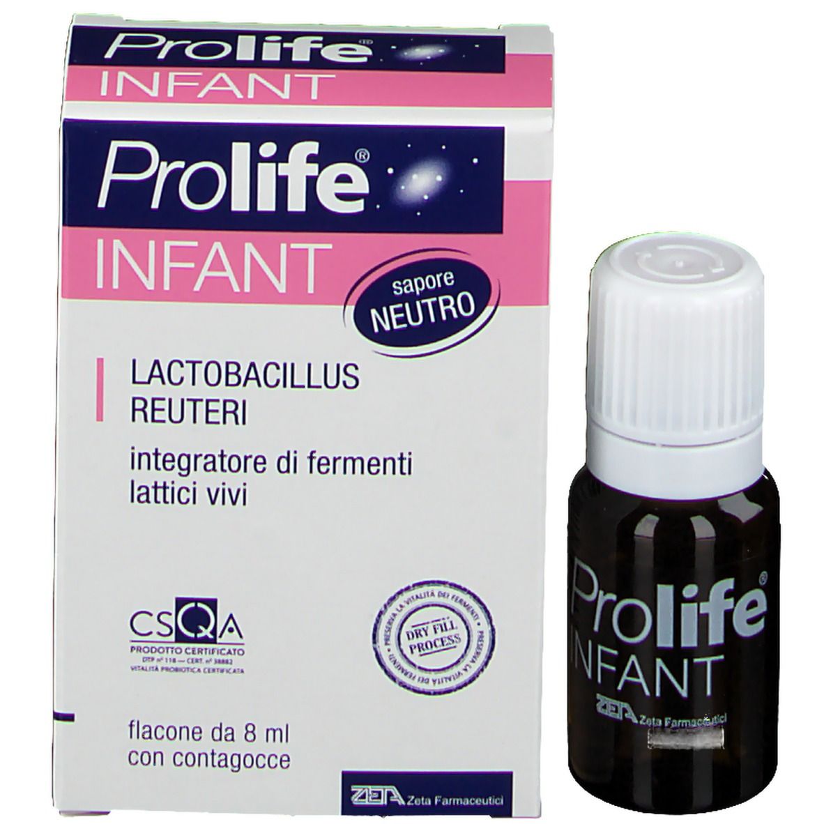 Prolife Infant Integratore Di Fermenti Lattici Bambini e Neonati 8 ml