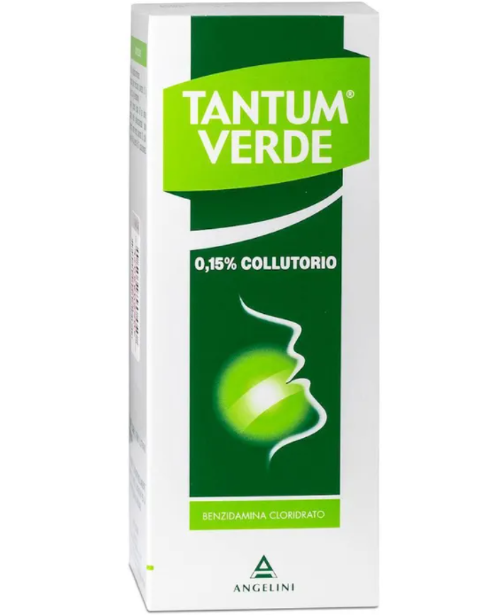 Tantum Verde Collutorio 0,15% Benzidamina Cloridrato Flacone 240 ml