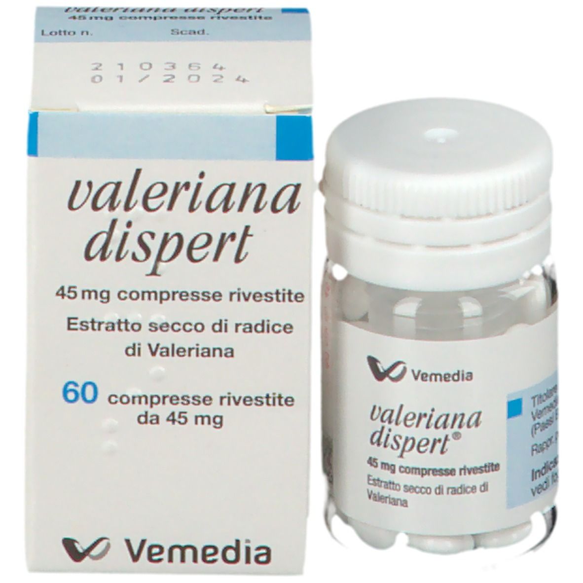 Valeriana Dispert 45 Mg Per Favorire Il Relax 60 Compresse