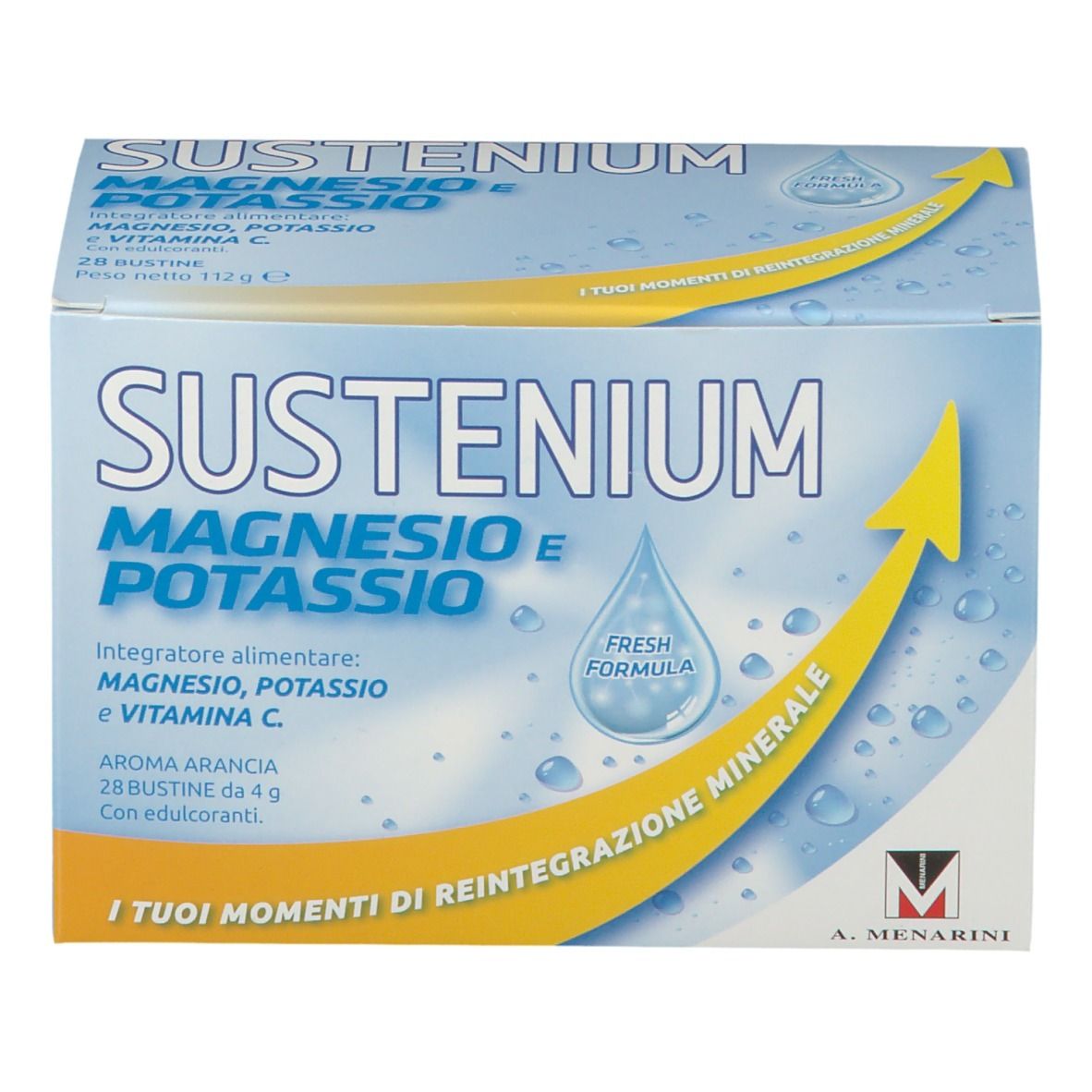 Sustenium Magnesio E Potassio 28 Bustine
