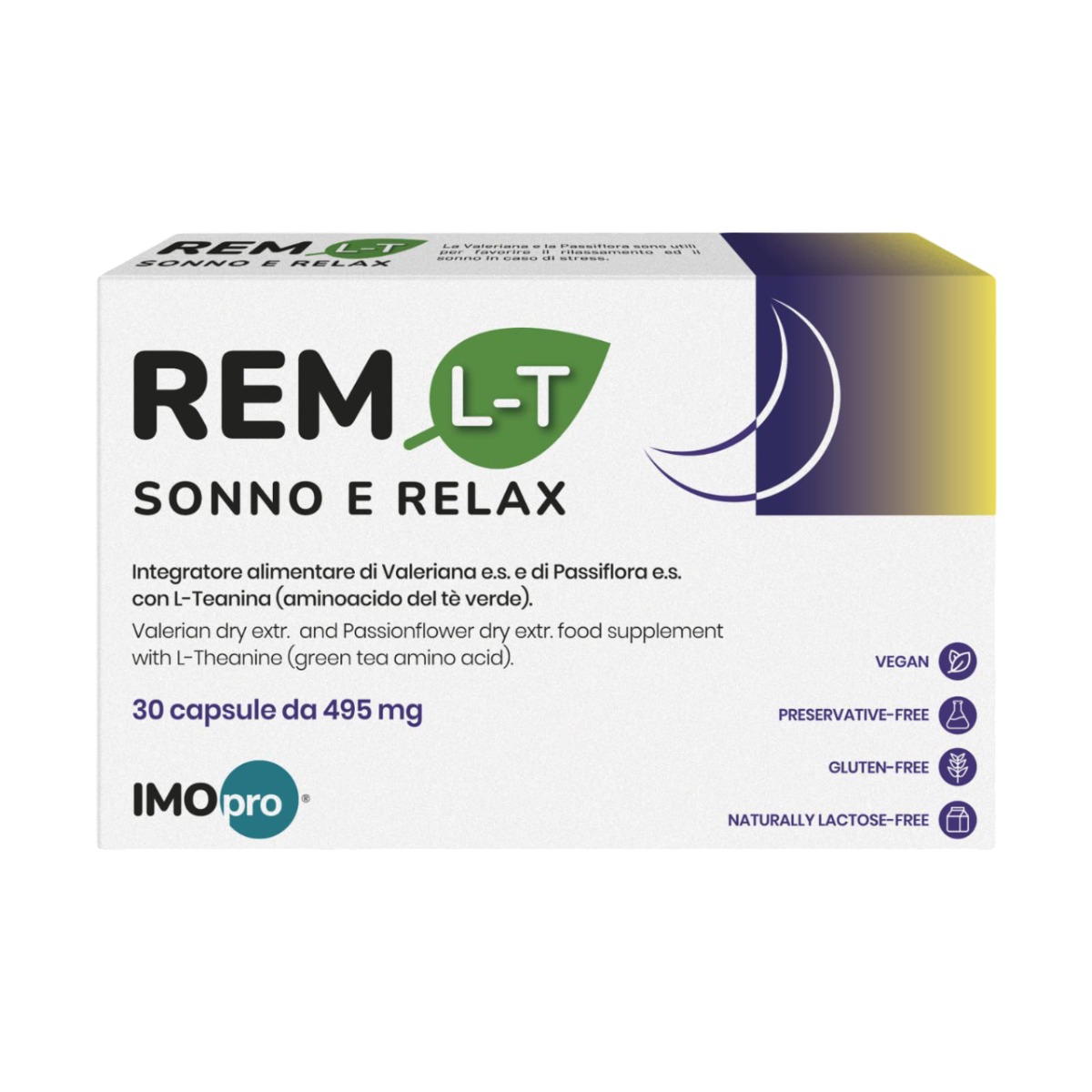 Rem I-T Sonno Relax 30 Capsule