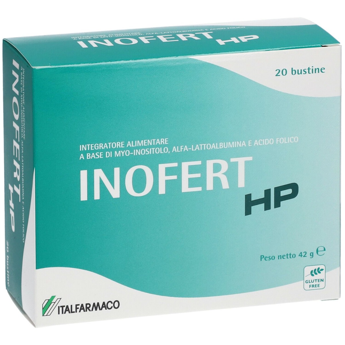 Inofert HP Integratore di Acido Folico e Inositolo 20 Bustine