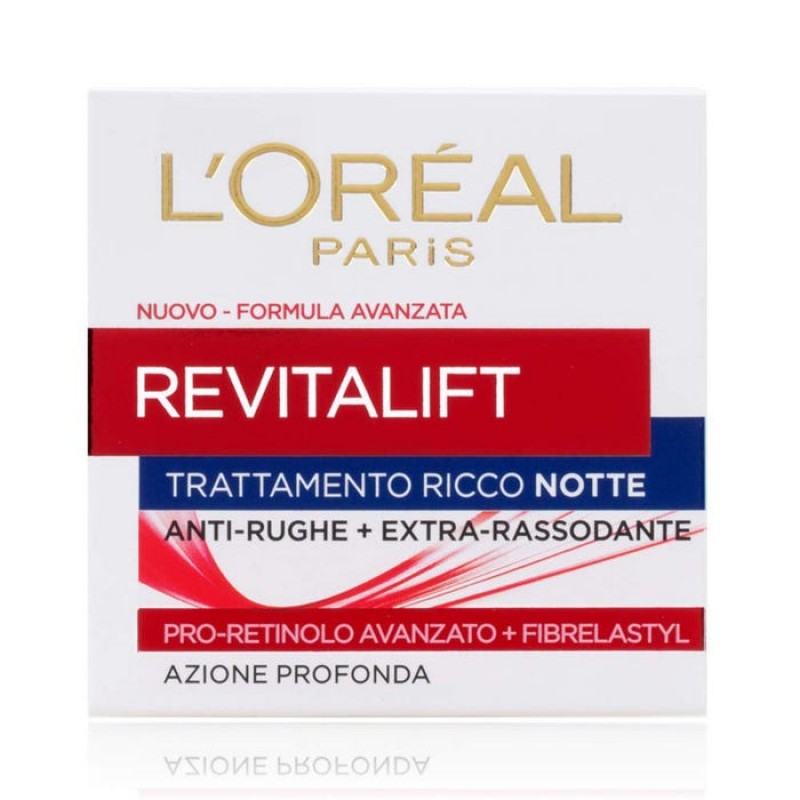 L'oreal Italia Spa Div. Cpd L’oreal Paris - Revitalift Crema Notte - Trattamento Antirughe 50 Ml