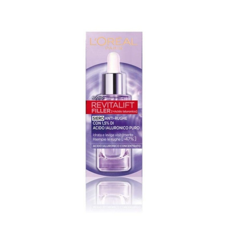 L’Oreal Paris - Revitalift Filler - Siero Antirughe con acido ialuronico 30 Ml