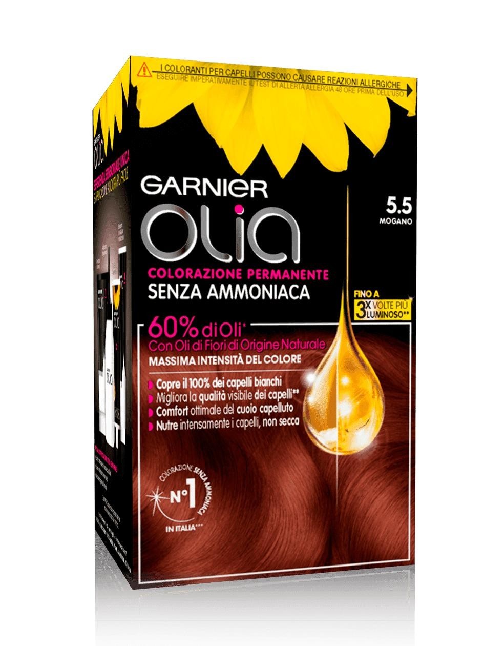 GARNIER - Olia - Tintura per capelli n. 5.5 Mogano