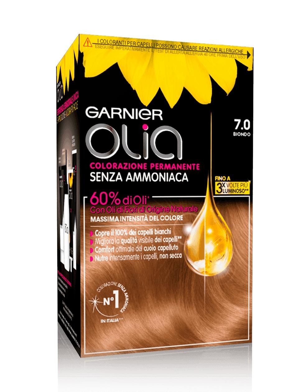 GARNIER - Olia - Tintura per capelli n. 7.0 Biondo