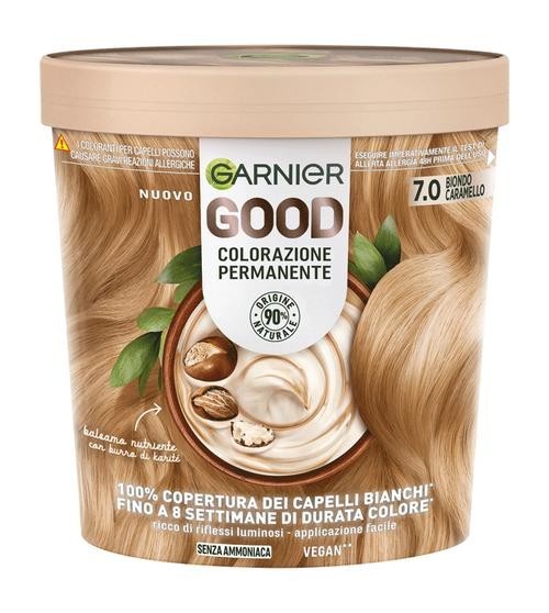 GARNIER - Good - Colorazione permanente senza ammoniaca n.7.0 Biondo Caramello