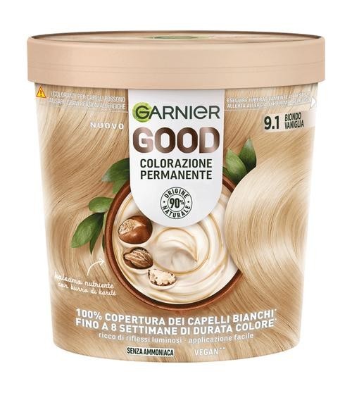 GARNIER - Good - Colorazione permanente senza ammoniaca n.9.1 Biondo Vaniglia