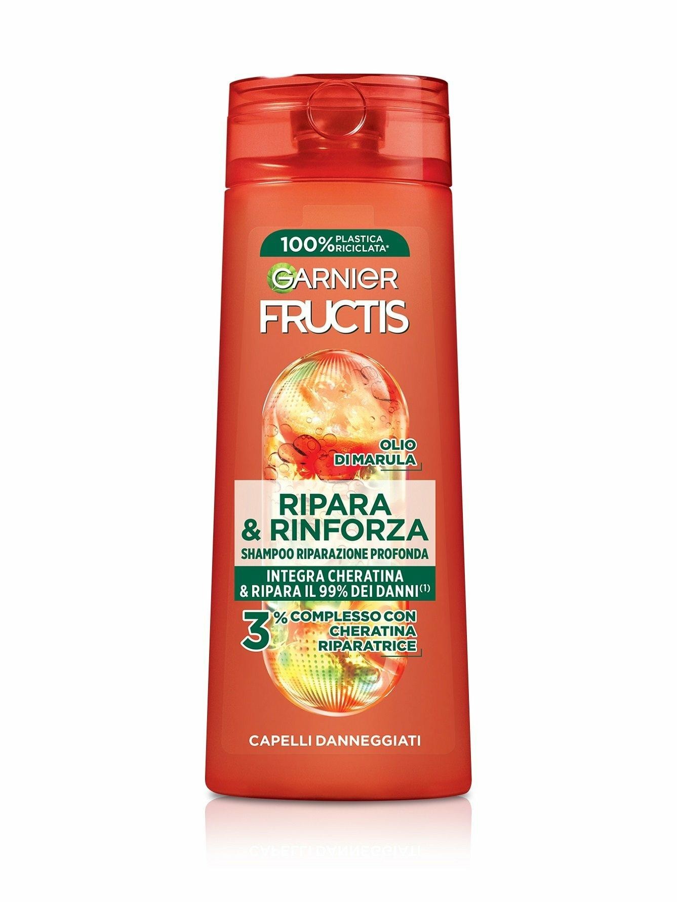 Fructis - Ripara&Rinforza - Shampoo riparazione profonda 250 Ml