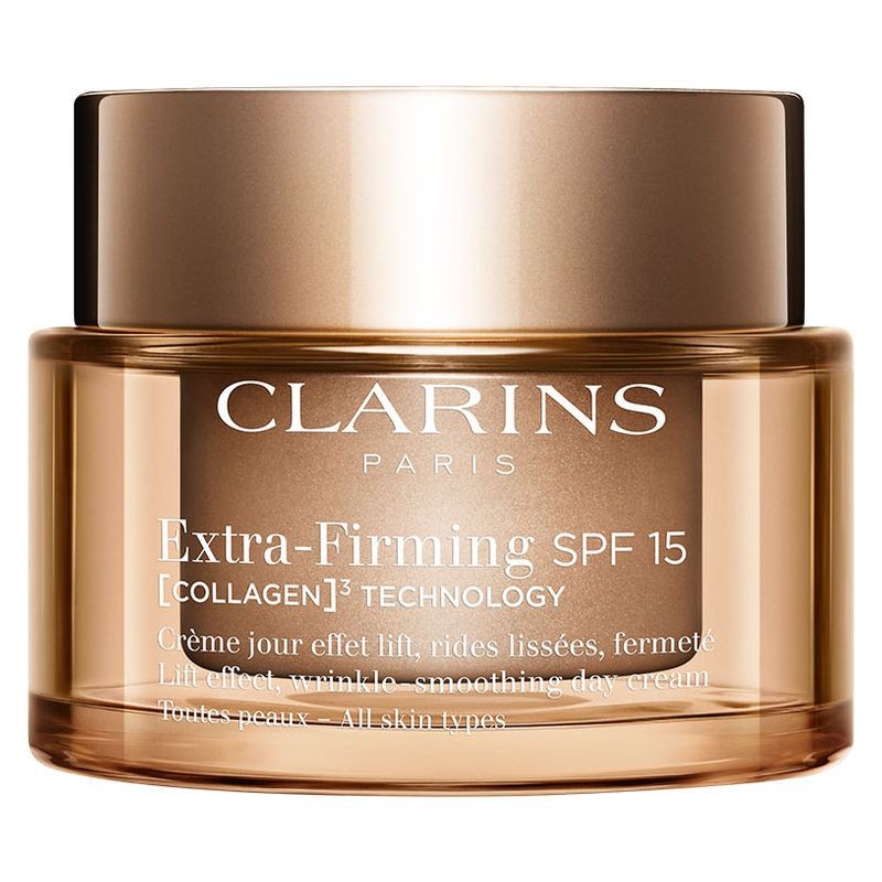 CLARINS - Extra-Firming SPF15 - Collagen 3 Technology - Crema da Giorno per tutti i tipi di pelle 50 Ml