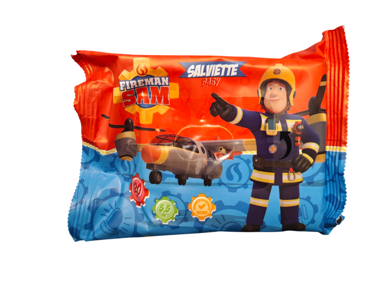 Salviette Talco Sam Il Pompiere 20 Pezzi