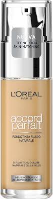 L'oreal Paris Fondotinta Accord Parfait 4N Beige 30 Ml