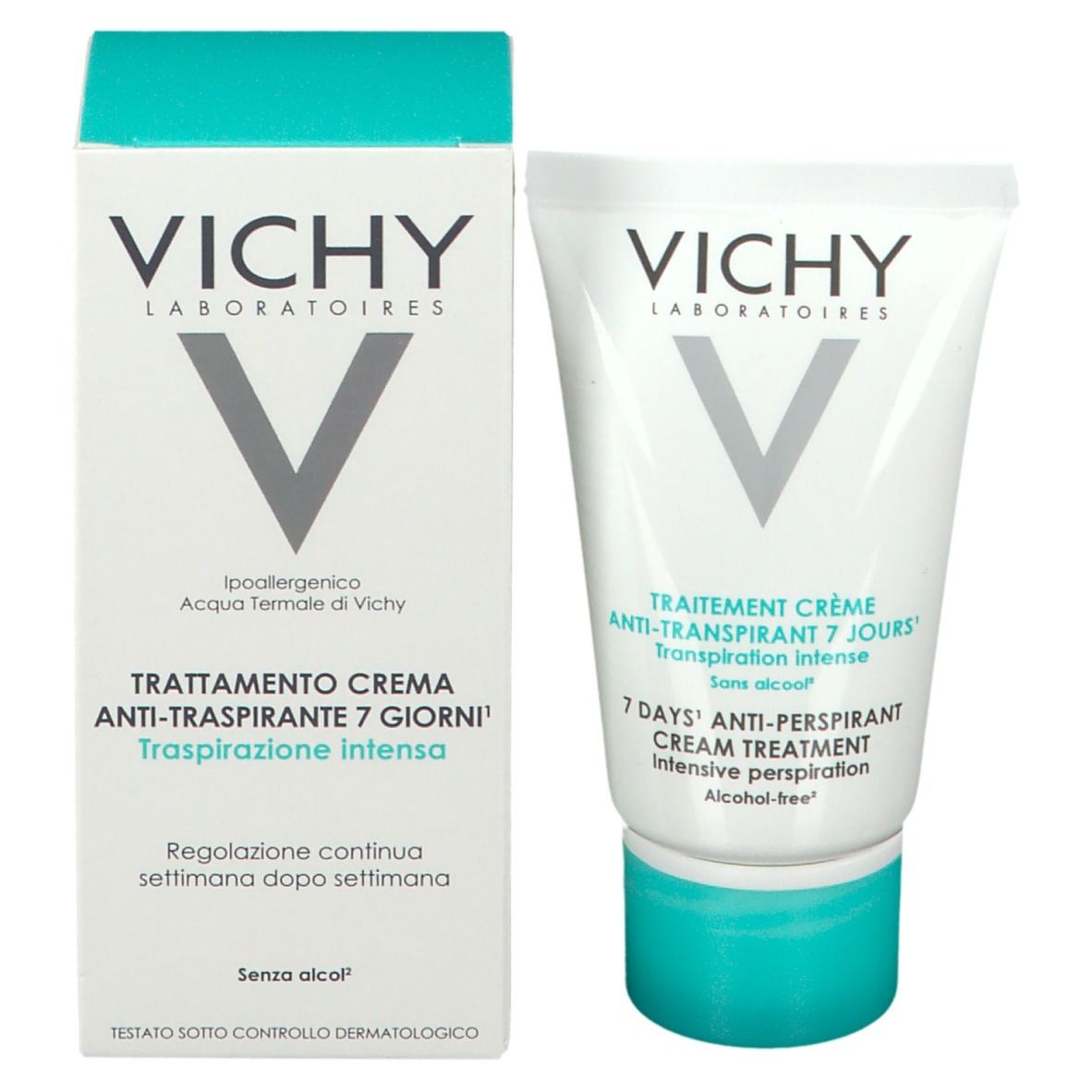 Vichy Deodorante Trattamento in crema antitraspirante efficacia 7 giorni 30 ml