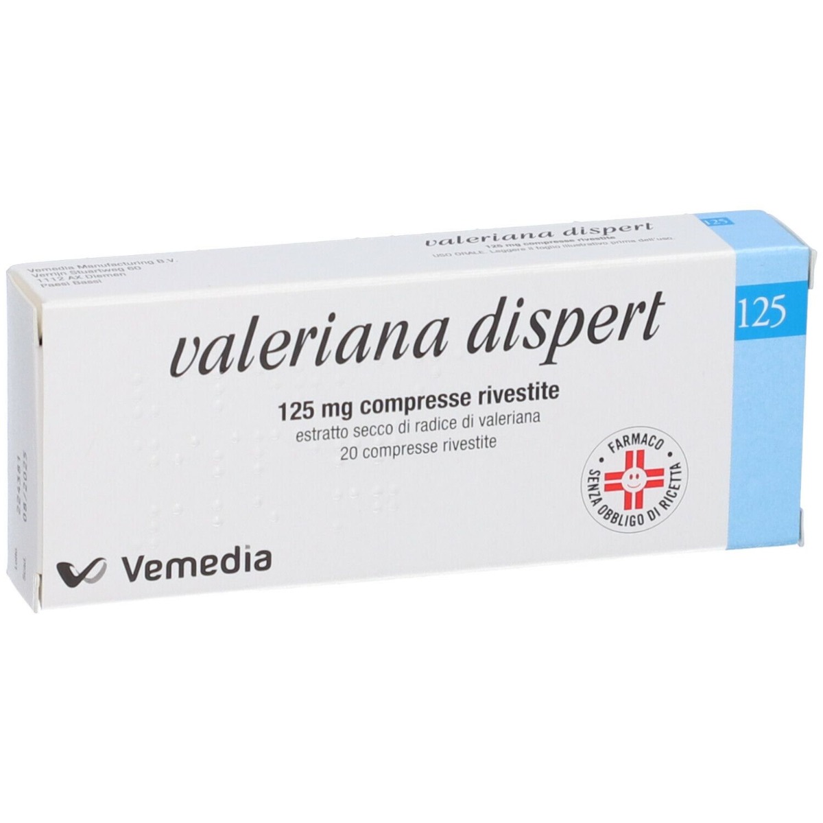 Valeriana Dispert 125 Mg Per Favorire Il Relax 20 Compresse