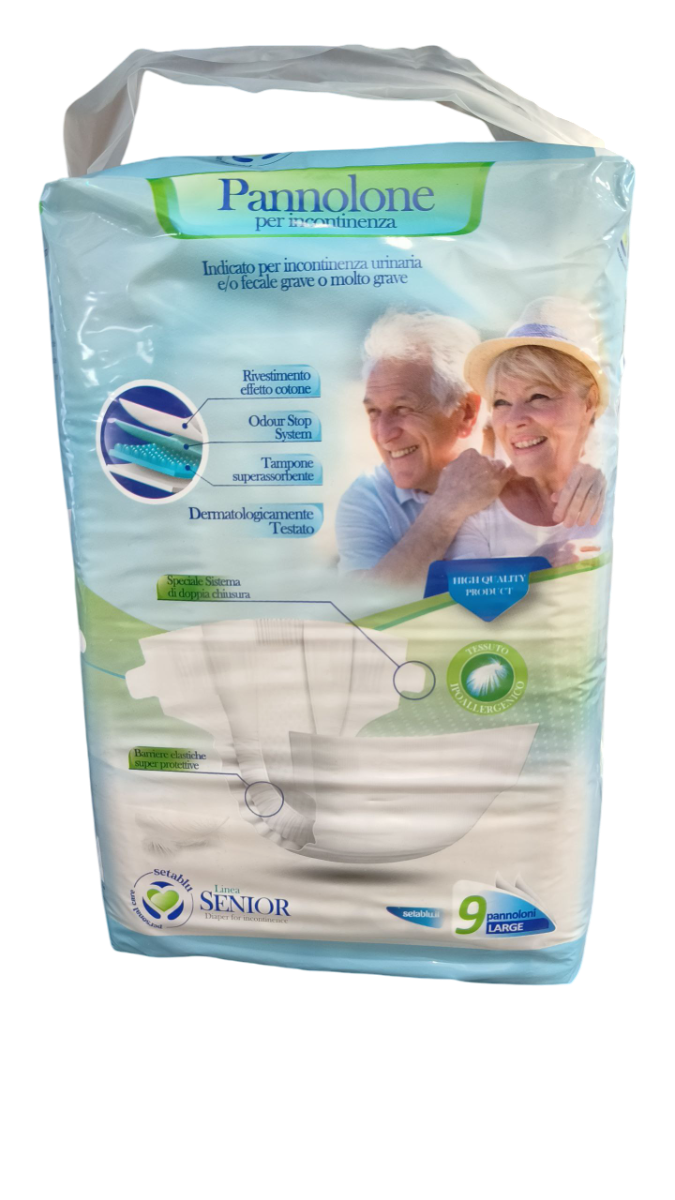Setablu Pannolone Incontinenza Large 9 Pezzi
