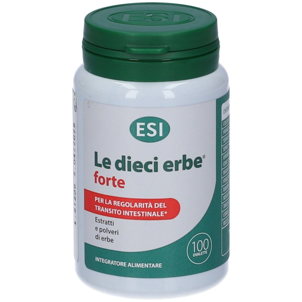Esi Le Dieci Erbe Forte Integratore Per il Transito Intestinale 100...