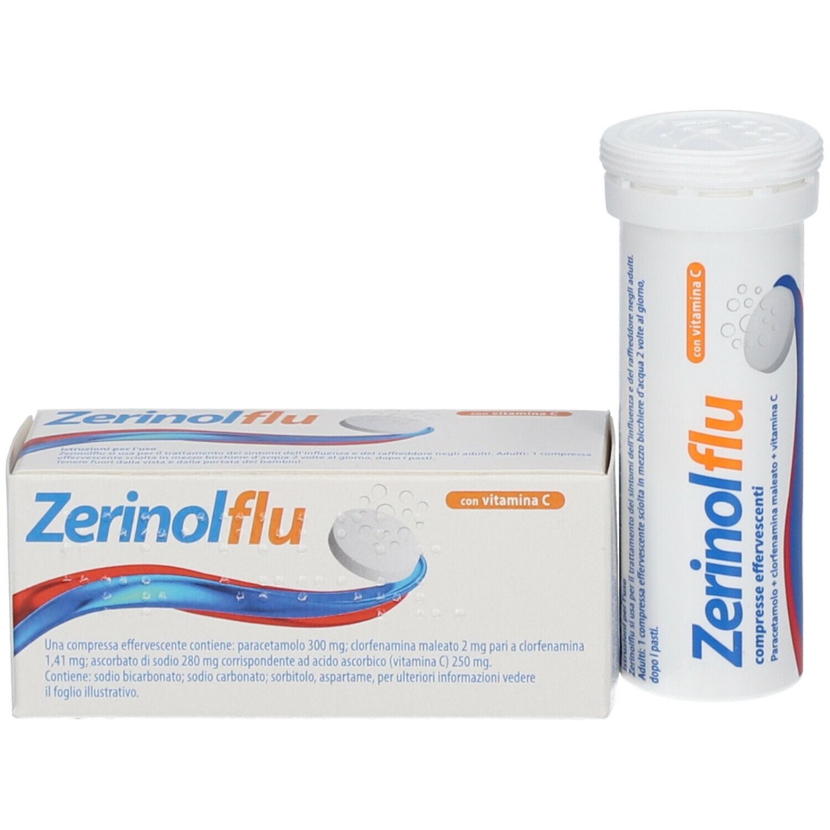 Zerinolflu Effervescente Analgesico Antipiretico 12 Compresse Effervescenti