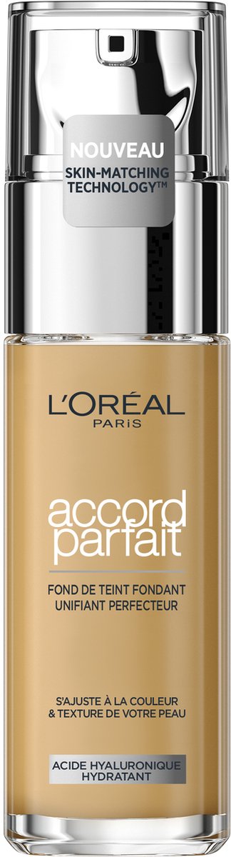 L’OREAL PARIS - Accord Parfait Fond De Teint - Fondotinta Fluido N. 1R/1C Rose Ivory
