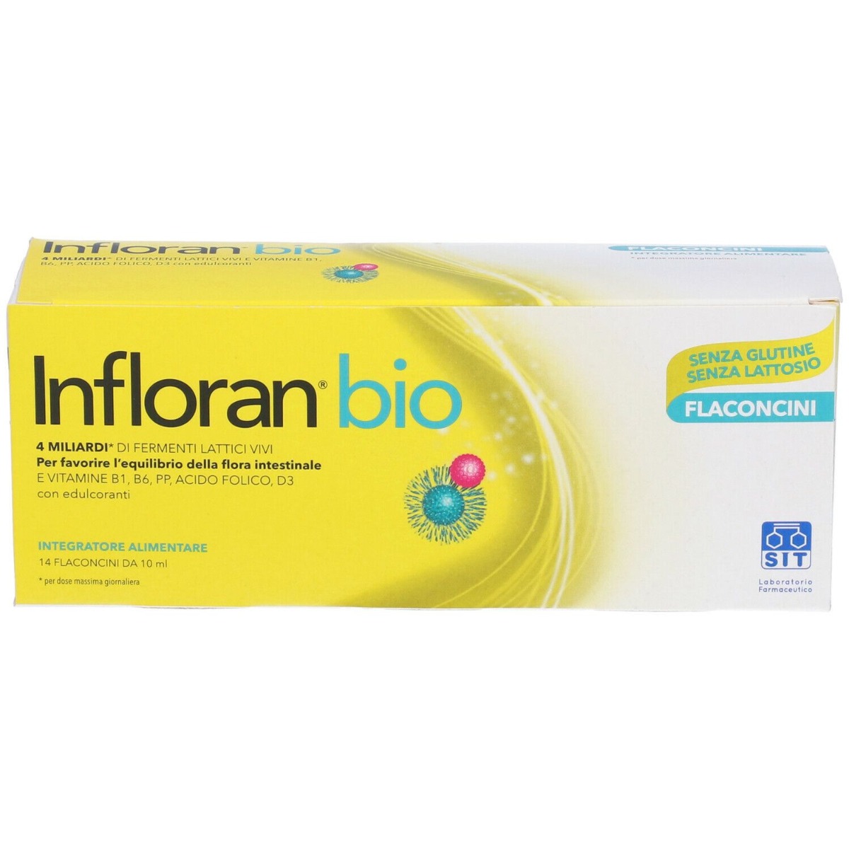 Infloran Bio Adulti Integratore Di Fermenti Lattici Vivi 14 Flaconcini