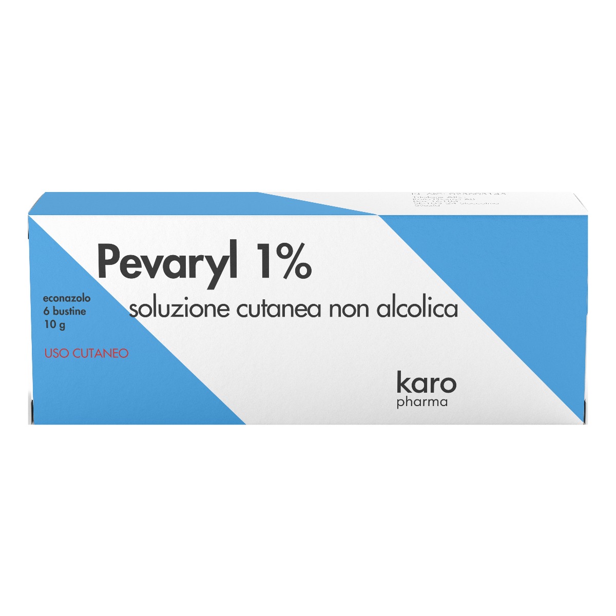 Pevaryl Soluzione Cutanea 1% Econazolo 6 Bustine 10 g