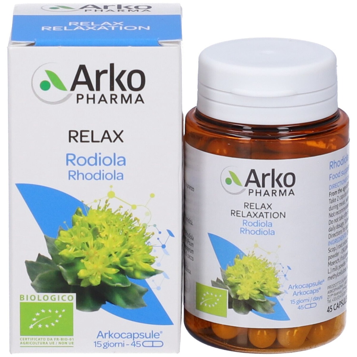 Arkocapsule rodiola bio 45 capsule