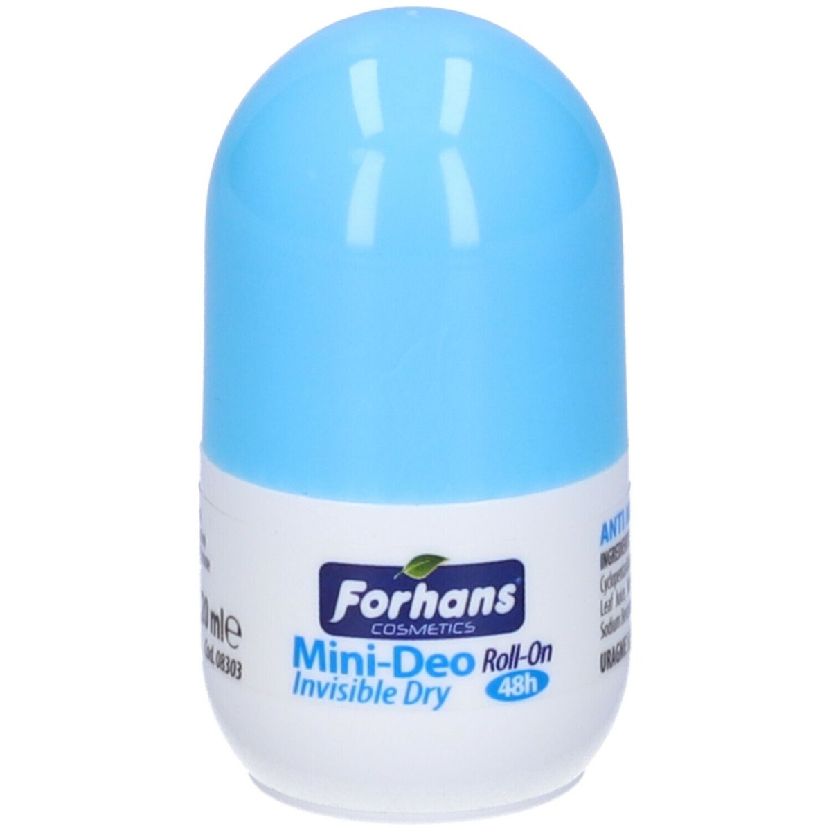 Forhans Mini Deodorante Roll-On Invisible Dry 20 ml
