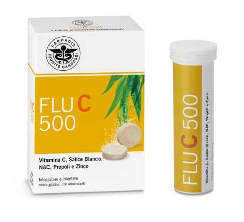Flu C 500 Vitamina C 20 Compresse Effervescenti