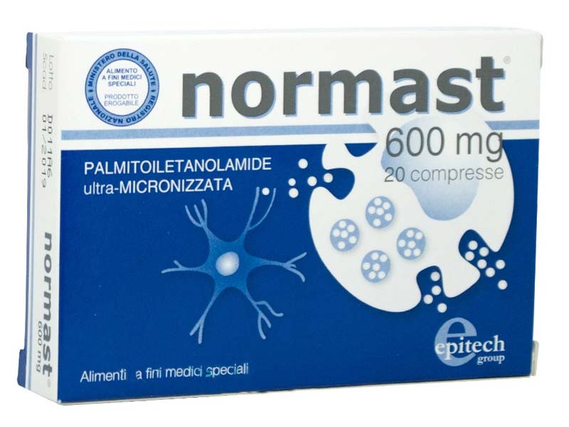 Normast 600 mg Integratore con Palmitoiletanolamide 20 Compresse