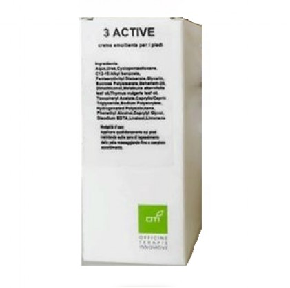 3 active crema piede emolliente 50ml oti