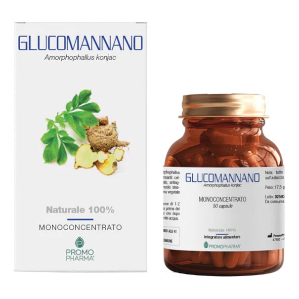 Glucomannano 50capsule Promopharma