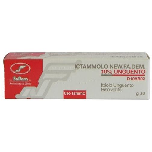 Ictammolo Unguento 10% 30g fadem