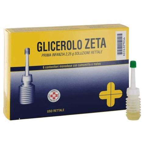 Glicerolo Zeta Prima Infanzia 2,25 g Soluzione Rettale
