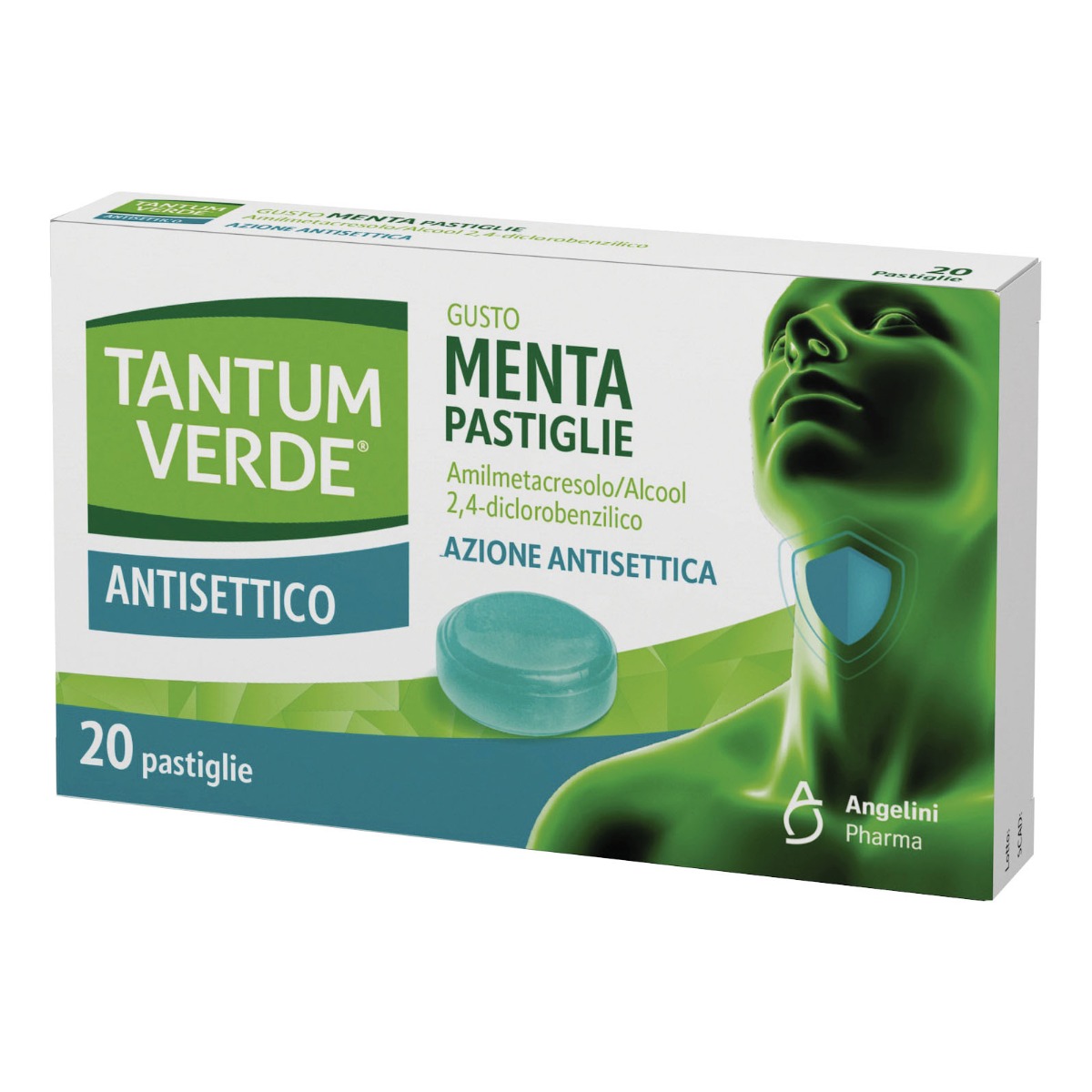 TANTUM VERDE ANTISETTICO PASTIGLIE GUSTO MENTA
