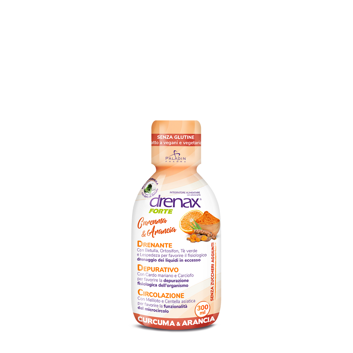Drenax Forte Arancia Curcuma 300 ml
