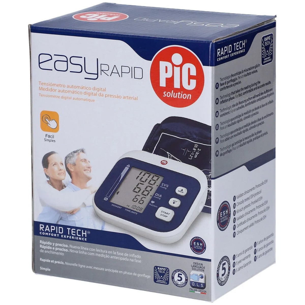 Pic Misuratore Pressione Easy Rapid
