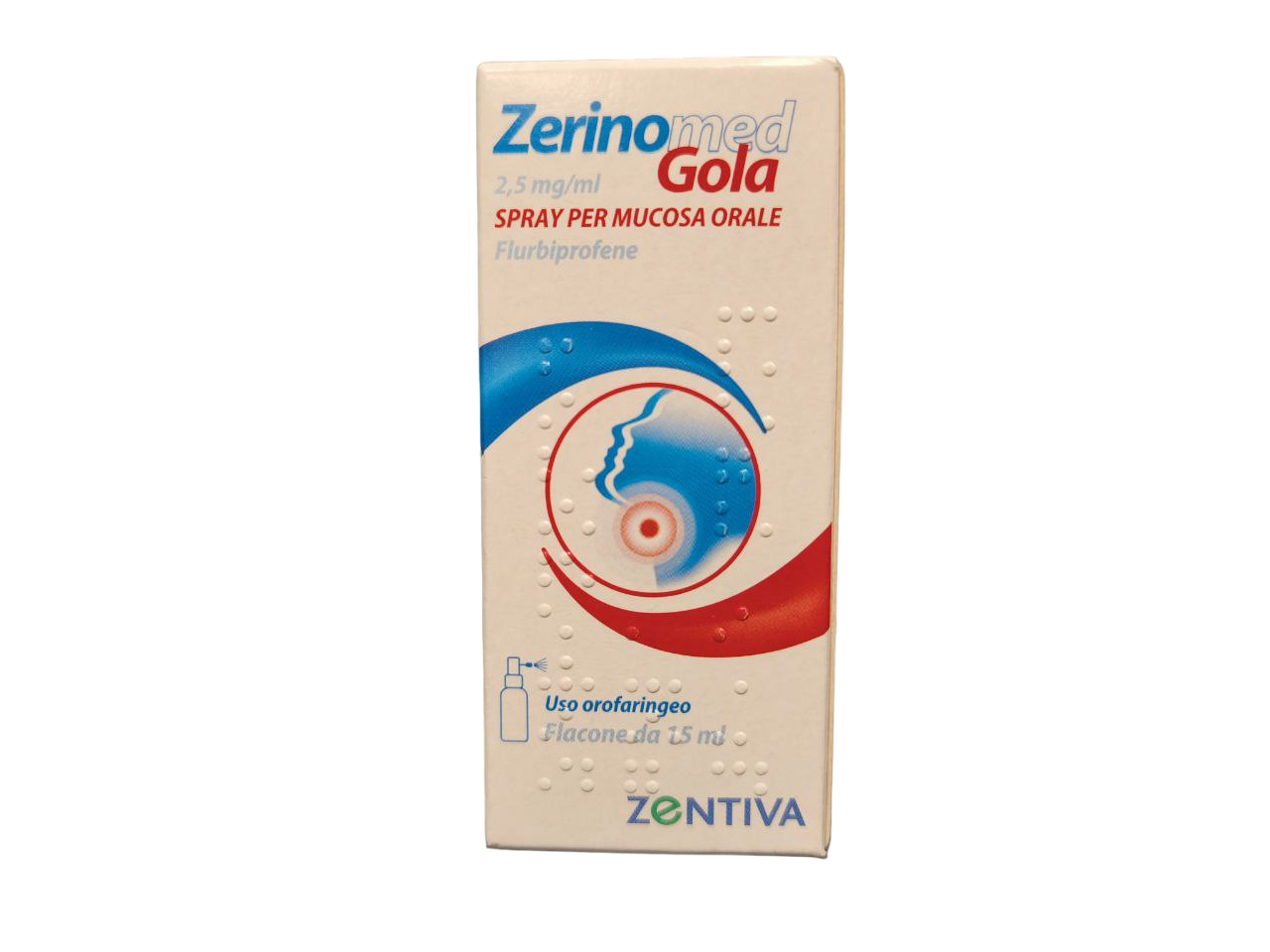 Zerinomed Gola Spray Flurbiprofene 2,5 mg/ml 15 ml