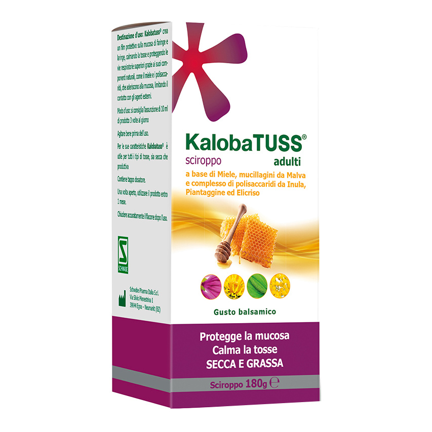 Kaloba Tuss Sciroppo Per La Tosse Secca e Grassa Adulti 180 g