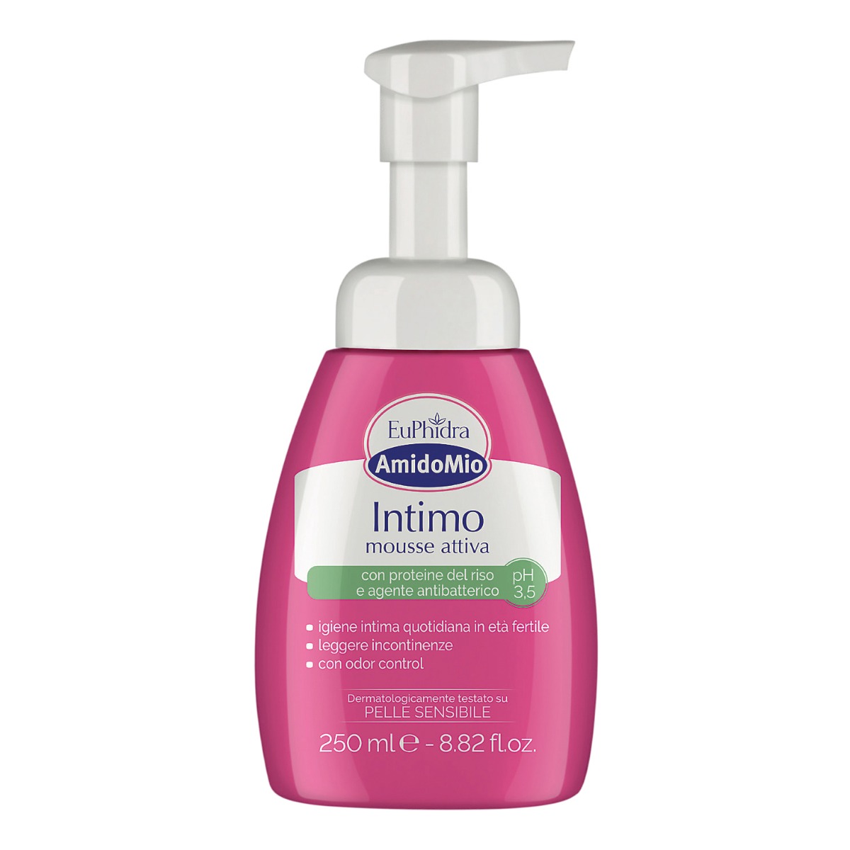 EuPhidra AmidoMio Intimo Mousse Attiva pH 3,5 250 ml