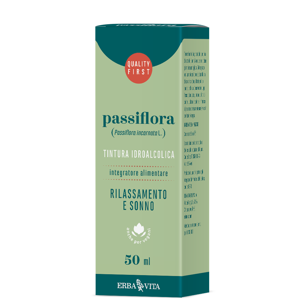Erba Vita Passiflora Sommita Soluzione Idroalcolica 50Ml