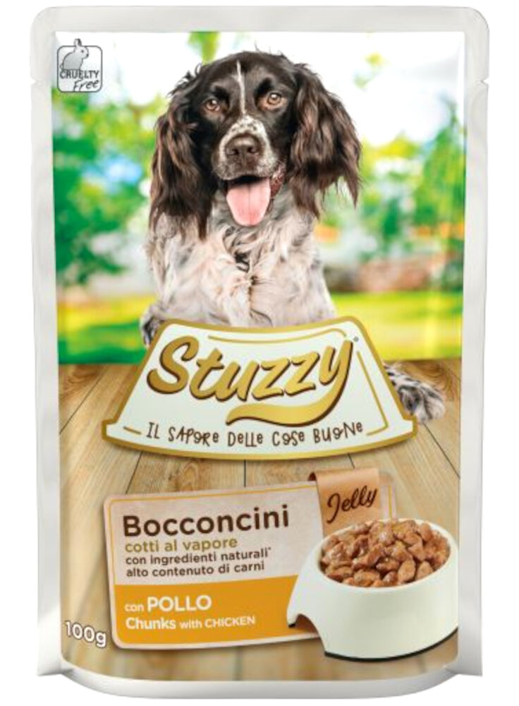 Stuzzy Cane Bocconcini Busta Adulto Manzo 100 Gr Temporaneamente Mancante Dall'Azienda Produttrice