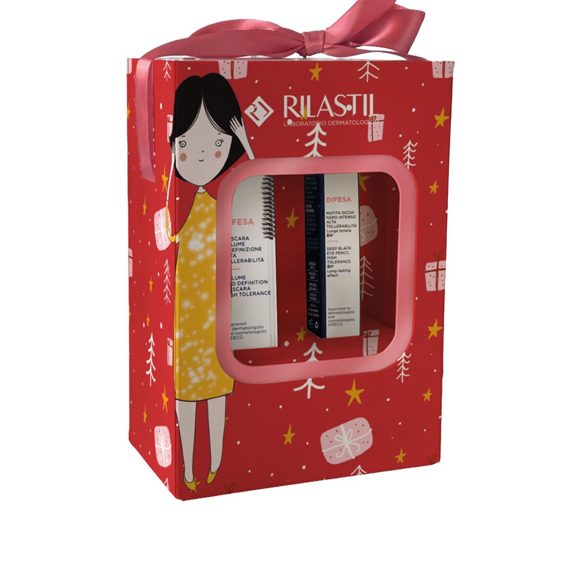 Rilastil Difesa Mu Cofanetto Natale 1 Mascara 1 Matita Occhi