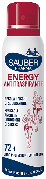 Sauber Deo 72h Energy Spray 150 ml