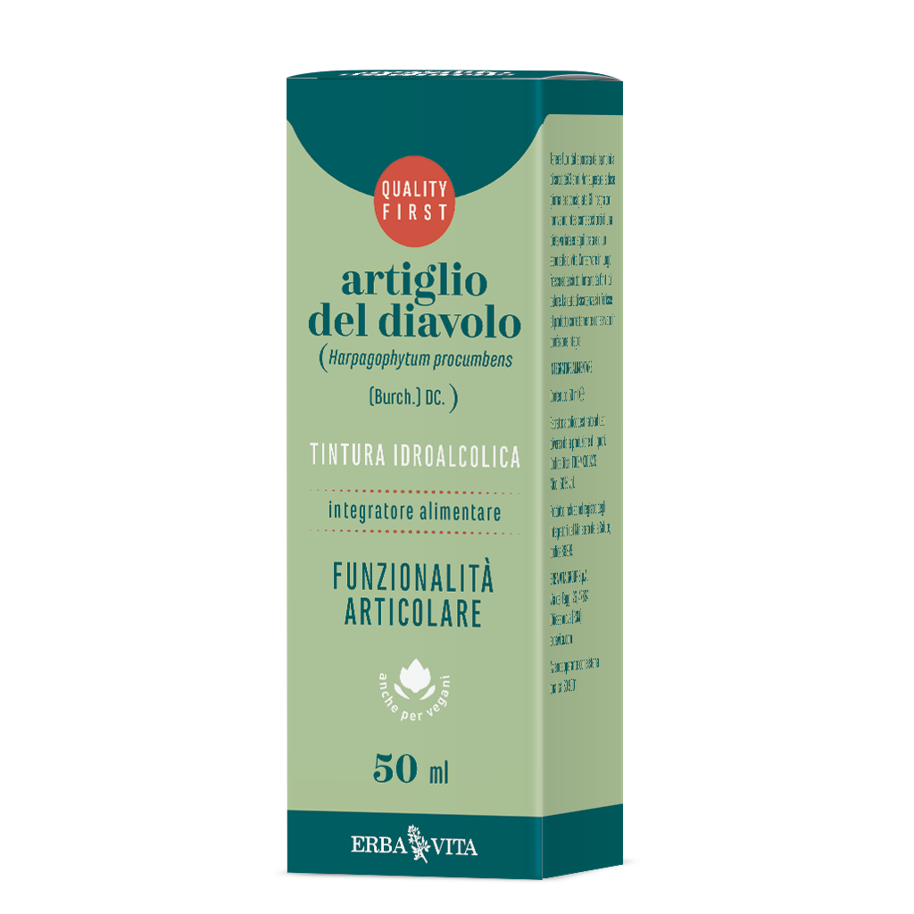 Erba Vita Artiglio Del Diavolo Soluzione Idroalcolica 50Ml