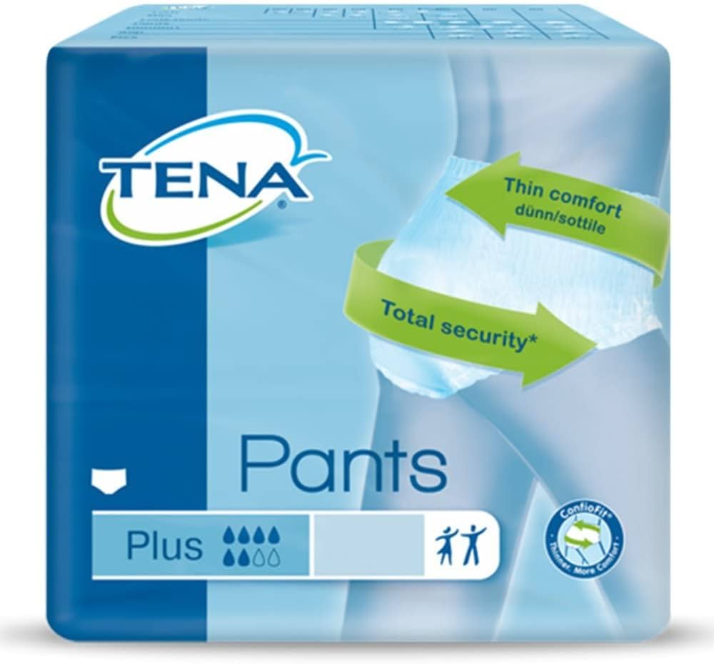 Tena Pants Plus Pannolini a Mutandina Taglia M 9 Pezzi