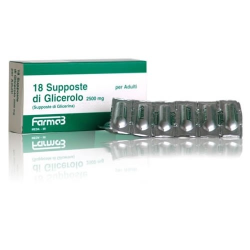 Glicerolo Pharma Trenta Adulti 2250 mg 18 Supposte