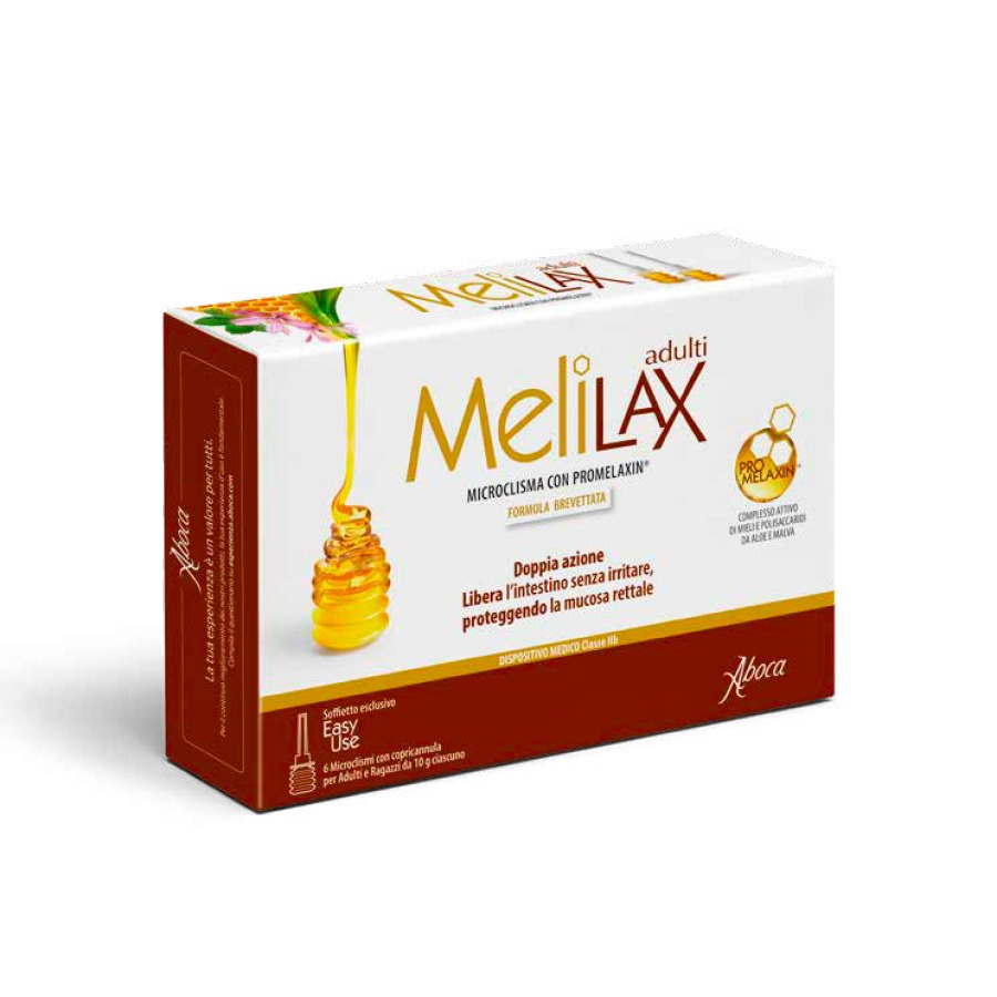 Aboca MeliLax Adulti 6 Microclismi