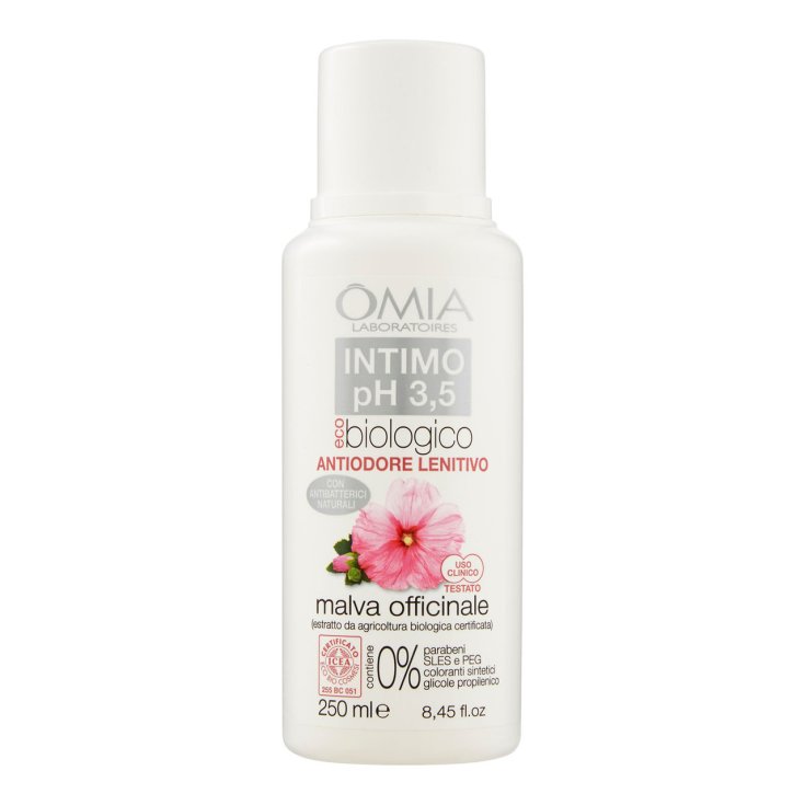 Omia Detergente Intimo Ph 3,5 Antiodore Lenitivo Malva Officinale 250 ml